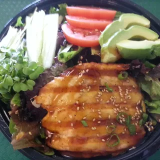 BBQ Salmon Salad