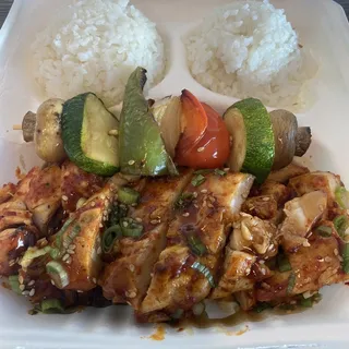 Spicy Chicken Breast Plate