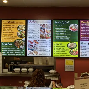 menu as of 07/26/21