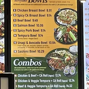 Updated Menu Prices