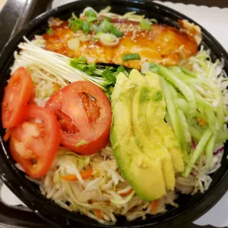 BBQ Salmon Salad
