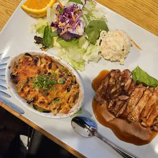 Teriyaki and scallop dynamite 2 item combo set