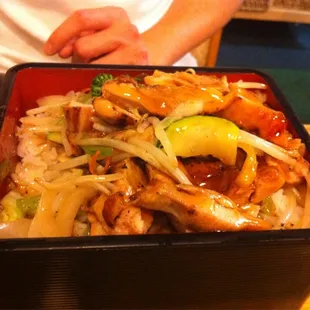 Chicken Teriyaki Tempura