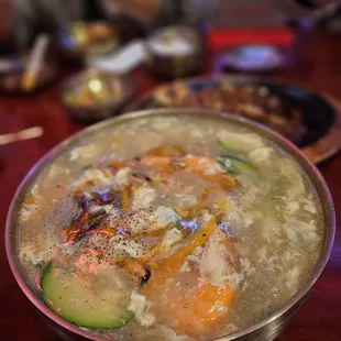 Seafood soup