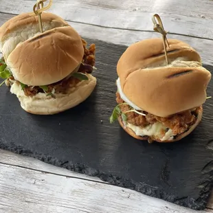 Mini K-Chicken Sliders