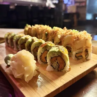 Green Caterpillar Roll