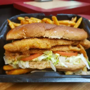 Whiting Fish Supreme Sandwich