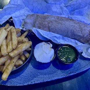 Chicken shawarma sandwich