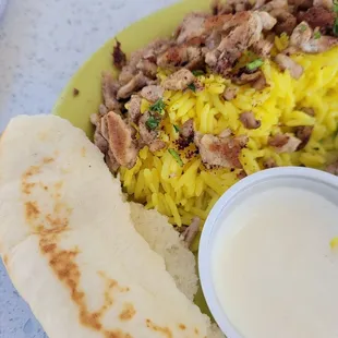 a plate of food