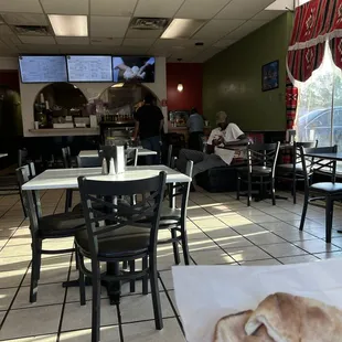 inside