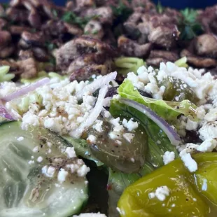 salads, food
