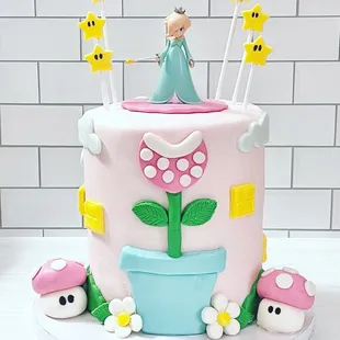 Princess Rosalina themed  cake