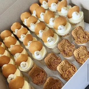 a box of desserts