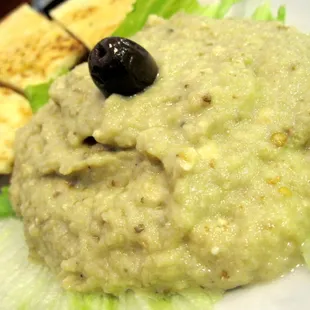 Melitzanosalata (roasted eggplant dip)