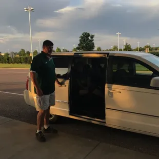 Professional and courteous drivers.