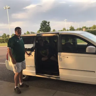 New vans, exceptional service.