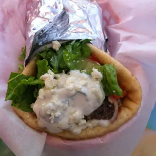 Super Lemon Herb Steak Pita
