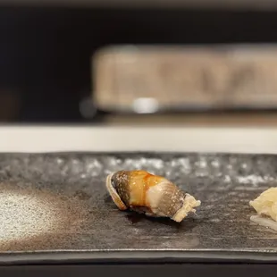 a close up of a plate of food
