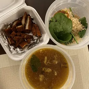 Spicy ramen with chicken katsu