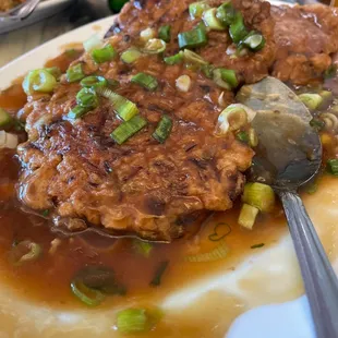 J12. Vegetable Egg Foo Young