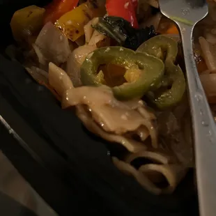 Disappointing drunken noodles