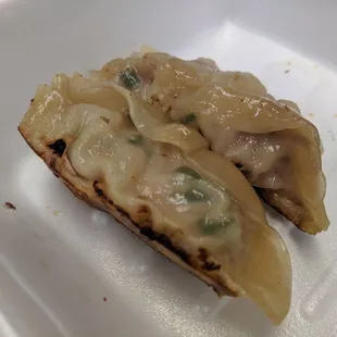 Gyoza order. Sorry I couldn&apos;t wait and ate a few of them