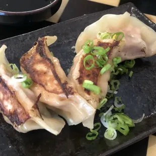 Handmade pork gyoza