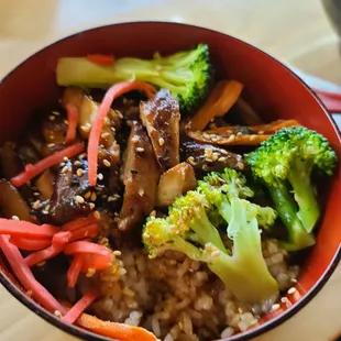 Chicken teriyaki bowl