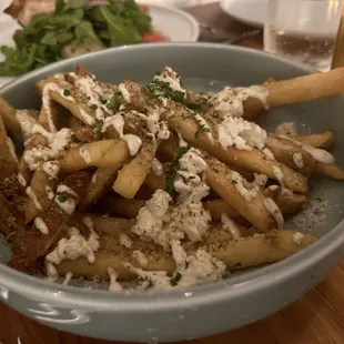 Truffle Fries with feta