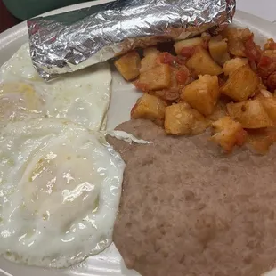 Huevos Rancheros with salsa on the side