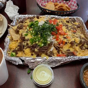 Botana for 2: beef fajita