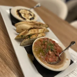 a plate of food