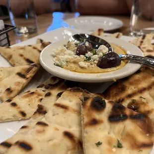 Hummus and Pita Small Plate