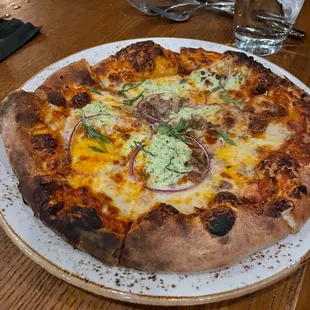 Sausage and fennel Pizza