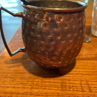 Pear and cinnamon mule