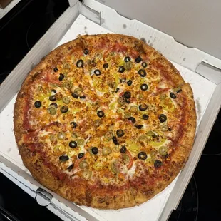 Mediterranean Pizza