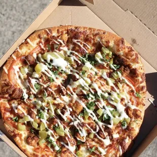 Chicken Shawarma Pizza