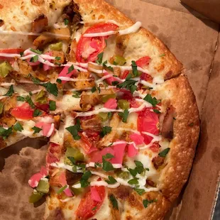 Chicken Shawarma Pizza