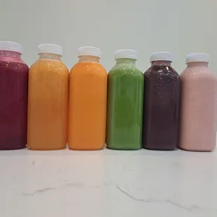 Weekly juice prep for pick up