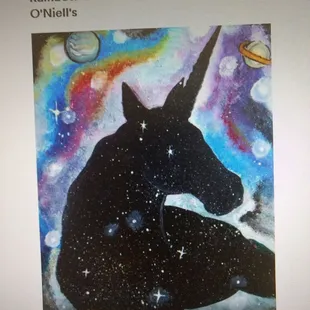 The original Rainbow Galactic Space Unicorn