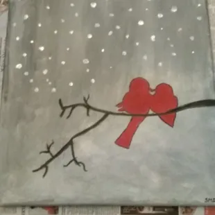 My "Baby, it's cold Outside" creation