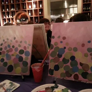 Midway through the class.