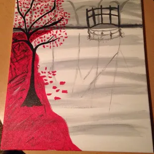 My finished painting! They make me feel like a Pro!!