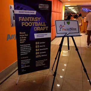 Paint night at Mac 24/7