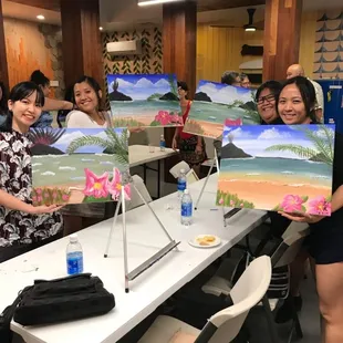 Our finished paintings