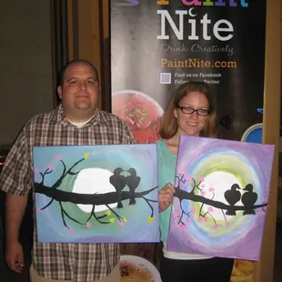 Our love birds all finished :-)