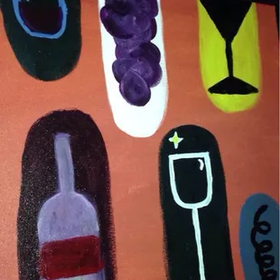 The final product! Paint nite Pittsburgh!