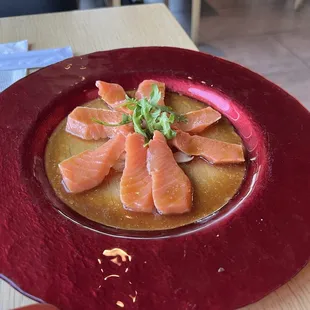 Salmon Carpaccio