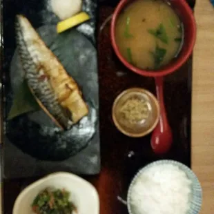 Sake Grilled Mackerel