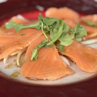 Salmon Carpaccio